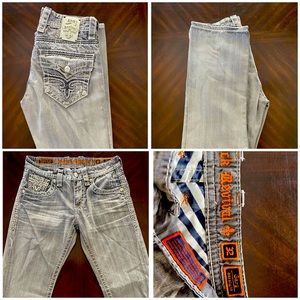 Mens Rock Revival jeans size 32x30